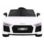 Elektrické autíčko Audi R8 Spyder RS Eva - nelakované - biele